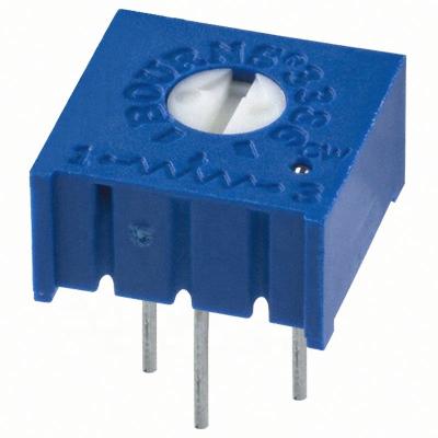 China Potentiometer 330 Ohm 0.5W 10% Single Turn Ceramic Composition 3386F 3386F for sale