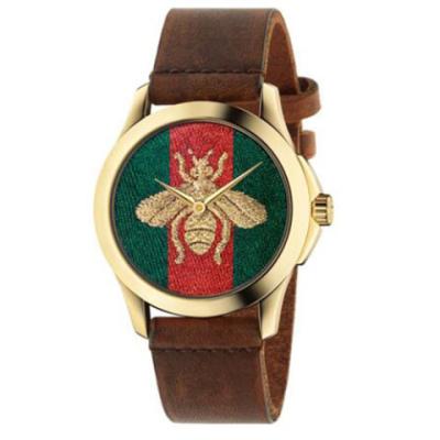 China Mens Sport Watches For Women Mens Wristwatch Man Clock Fashion Luxury Leather Bee Snake Watches Men Wrist for sale