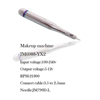 China Whole Sale Free Shipping High Quality Permanent Makeup Eyebrow Tattoo Machine With Swiss Motor Factory for sale