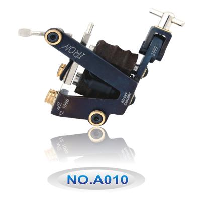 China Easy Apply Free Shipping Hot Sales Wire Cut 10 Wrap Coils Tattoo Machine For Liner And Shader Iron Tattoo Supplies for sale