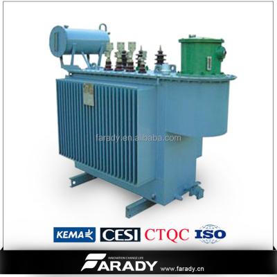 China Oil immsered power transformer 11kv 415v 3 phase high voltage electrical power transformer S11 supplier from china for sale