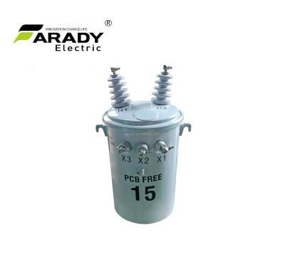 China Oil immsered transformer 25kva single phase power electrical transformer for sale