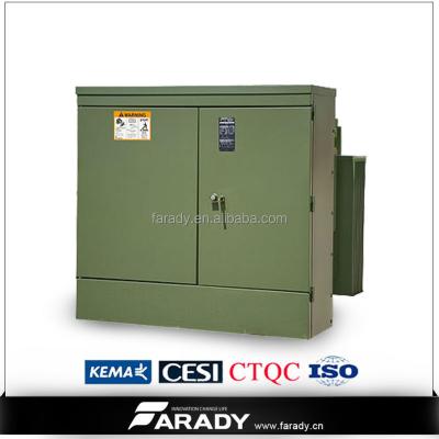 China Single phase pad mounted transformer Transformador Monofasico Tipo Pad Maunted. Kva 100 for sale