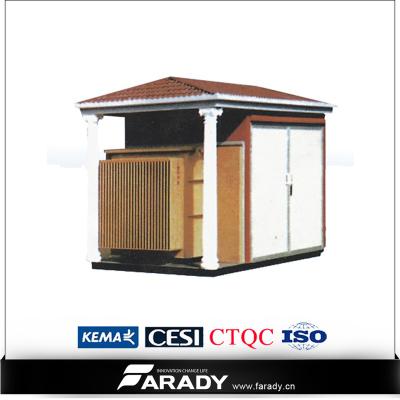 China Outdoor kiosk substation container transformer package outdoor kiosk substation for sale