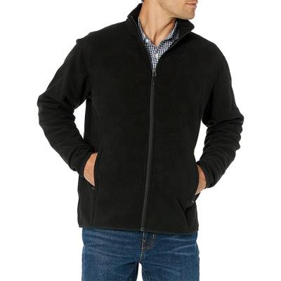 China Amazon Factory QUICK DRY Custom Hot Selling Basics Mens Full-zip Fleece Jacket for sale