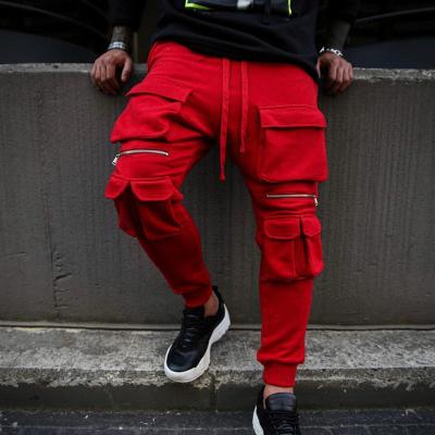 China Anti-Wrinkle Hip Hop Mens Pants Stretches Pocket Suits Mens Pants And Trousers Sportswear for sale