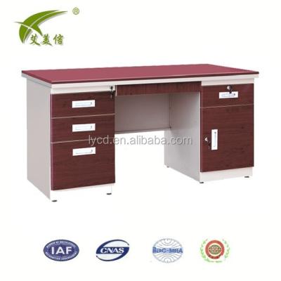 China Commercial furniture steel office furniture executive/modern table desk use/computer table height for sale