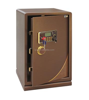 China Q345A High Tension Steel Plate Home Security Fireproof Box Low Alloy Safe Electronic Lock Box High Tension Steel Safes for sale