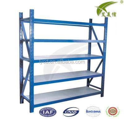 China Heavy Duty Easy To Assemble Good Supermarket Steel Paint Shelf for sale