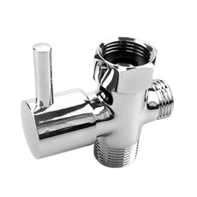 China Modern brass adjustable shut off valve for toilet bidet connection for sale