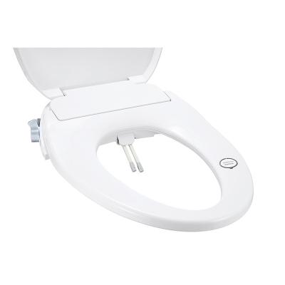 China Modern electric heated toilet seat, double spout system, water temperature bidet, easy to install for sale