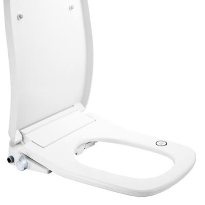 China New Modern Bidet Seat Heat Self-cleaning Electric Smart Toilet Seat Cover With Bidet Square Shape for sale