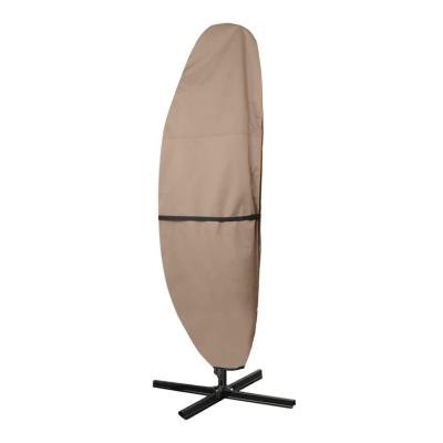 China For Furniture 600D Waterproof Outdoor Banana Style Umbrella Cover Patio Umbrella Sunshade Offset Cover for sale