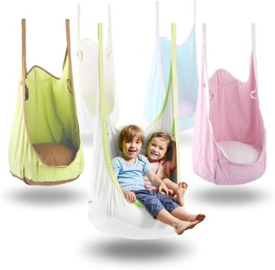 China Eco-friendly Frog Folding Pod Hanging Swing Seat Indoor Outdoor Kids Swing For Kids To Adult for sale