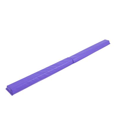 China Hot Selling 9FT Non-slip Gym Training Beam Folding Soft Foam Balance Beam For Gymnastics And Tumbling for sale