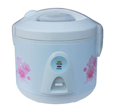 China 2021 Factory Current Classic Electric Auto Cooking Hot Selling Rice Cooker Flower 1.2L Auto Rice Cooker OEM Auto Rice Cooker for sale