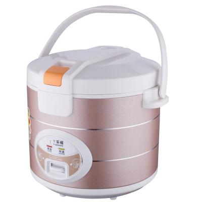 China Luxury Household Pink 1.8L Electric Rice Cooker With Handle for sale