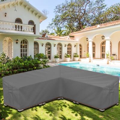 China Dustproof And Waterproof Rattan Garden Patio Sofa Protector UV Resistant And Waterproof Outdoor Cover For Furniture for sale