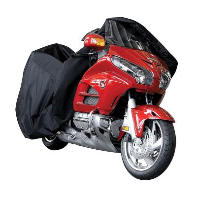 China Black 420D Heavy Duty And Waterproof UV Protect Dustproof Waterproof Universal Motorcycle Outdoor Cover for sale