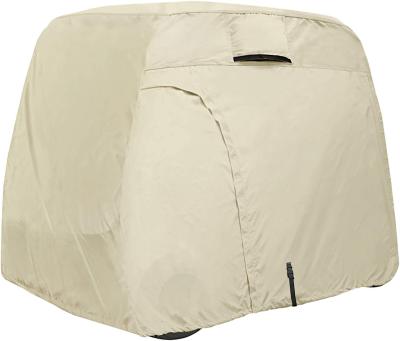 China Wholesale 600D Heavy Duty Waterproof UV Resistant Golf Cart Cover Universal Fits For Most Brand 4 Passenger Golf Cart for sale