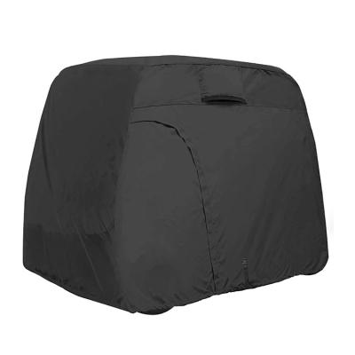 China UV Resistant And Waterproof 600D With Waterproof PU Coating Durable Folding 4 Passenger Golf Cart Cover for sale