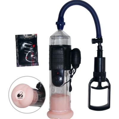 China Penis Pump Sex Product Vibrating Penis Pump System For Male for sale