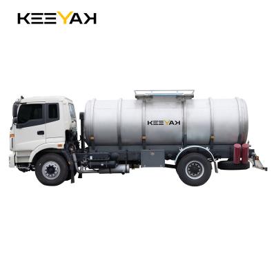 China FOTON AUMAN Hot Sale 4x2 Euro 3 Stainless Steel 10000L Tanker For Drinking Water Stainless Steel Water Tank Truck 11 - 20T for sale