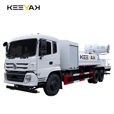 China Construction worksÂ   Dongfeng Dust Suppression Truck Mist Water Cannon Truck for sale