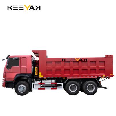 China HOWO 6x4 30 HP Diesel Engine Tipper Truck Dump Truck With 450 Ton Loading Capacity > 8L for sale