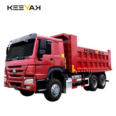 China 30 Ton Loading Capacity 450 HP Tipper Truck HOWO 6x4 Diesel Engine Dump Truck > 8L for sale