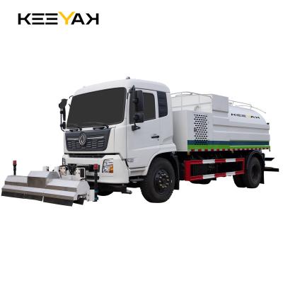 China Custom Farms Street Sweeping Truck Road Cleaning Truck Dust Cleaning Sweeper Dongfeng 4x2 for sale