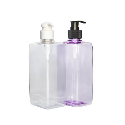 China Wholesale high quality square bottle fast delivery non refillable factory new design with 24mm plastic lotion pump sprayer for sale