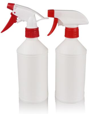 China Chemical Resistant Spray Bottle HDPE Recycled Plastic 750ml PUMP Sprayer Decal With Trigger Sprayer for sale