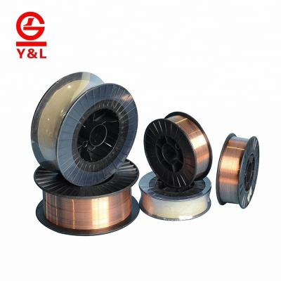 China Excellent Welding Performance ER70S-6 ER49-1 Barrelled Cooper Coted CO2 Welding Wire for sale