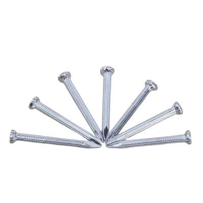 China China Wholesale Q195 Q215 Electro Galvanized Flat Head Flat Head Nail for sale