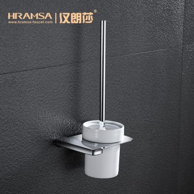 China Easy To Use Cleaning Tools Cleaning Sweep Zine Toilet Brushed Holder Easy To Use Basic Modern Contemporary Cleaning Bath Organization for sale