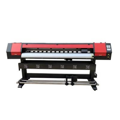 China Indoor Outdoor Advertisement Good price  1.6m   canvas vinyl printer digital xp600 I3200 head eco solvent inkjet printer for sale