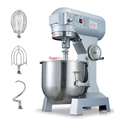 China Outdoor Electric Multifunctional Bread Dough Mixer Stand Mixer 600W Food 15l Mixing Tool for sale