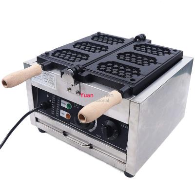 China 110V 220V Adjustable Thermostat Adjustable Thermostat Waffle Maker Stick Honeycomb Waffle Maker Baker Iron Machine Fast Commercial Food Machines for sale