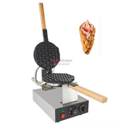 China Hong Kong Bubble Egg Waffle Machine Commercial Electric OEM ODM Thermostat Eggette Machine Snacks Adjustable Egg Blast Maker for sale