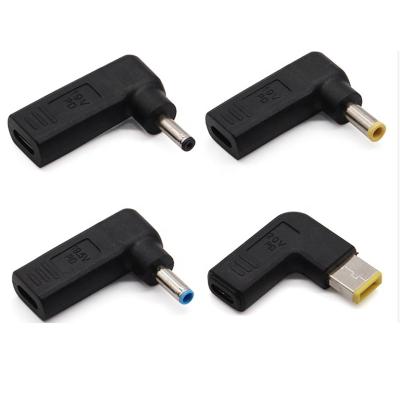 China Fast Charging Speed PD USB Type C to DC laptop Convertor Jack Plug Charging Adapter Connector for sale