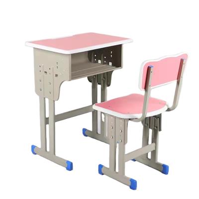 China Modern Type School Furniture Kids School Tables And Chairs Study Steel Table For Children for sale