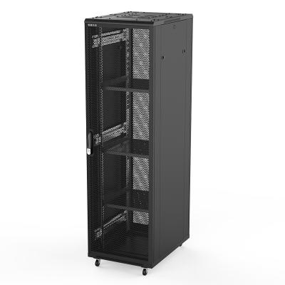 China Aluminum Zinc Plate Custom 19 Inch Telecom Network 12u Rack Server Cabinet 18u 20u 22u 24u 27u 32u 36u 42u 47u Rack Storage Server for sale