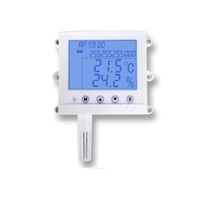 China Environment Monitoring Network TCPIP Digital LCD Temperature Humidity Meter Sensor for sale