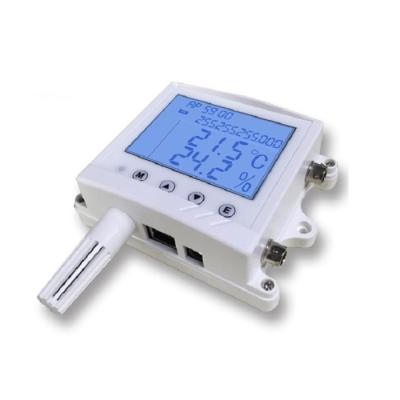 China Environment Monitoring Output Relay Network Temperature And Humidity Sensor For Server Room for sale