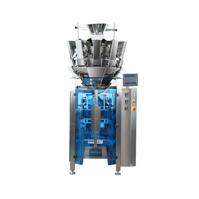 China Multihead Weigher & Combined Vertical Packaging Machine In On Unit Fully Automatic Multifunctional Packaging Machinery Food Weighing And Packaging Integrated Machine for sale