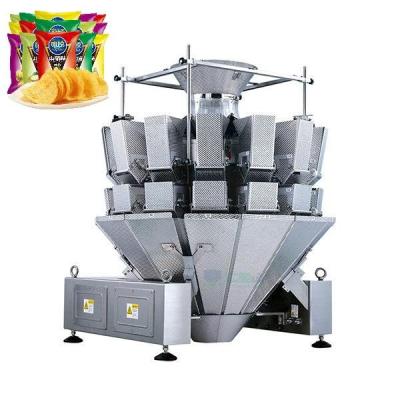 China Food 14 Multihead Weigher Potato Chip Packing Machine Candy Filling Machine for sale