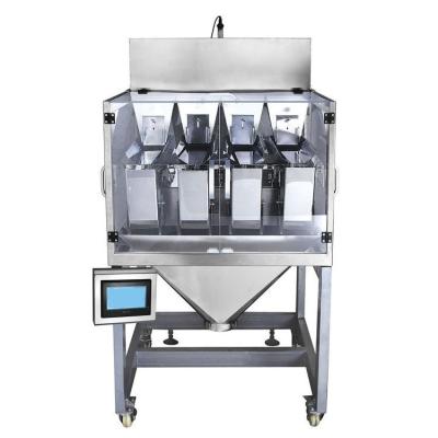 China 4 Head Linear Automatic Food Weigher Seed Packing Machine Coffee Bean Food Filling Machine for sale