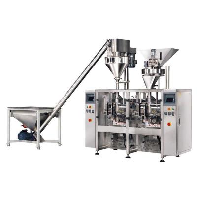 China Automatic Popcorn Food Packing Machine Vertical Core Salt Fill And Seal Machine for sale