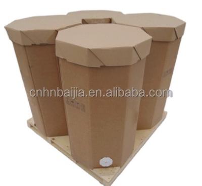 China Biodegradable Liquid Transport IBC Container IBC Packaging IBC Paper Tank for sale